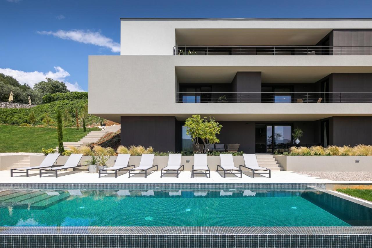 Oltremare Apartments With Pool Rabac Esterno foto