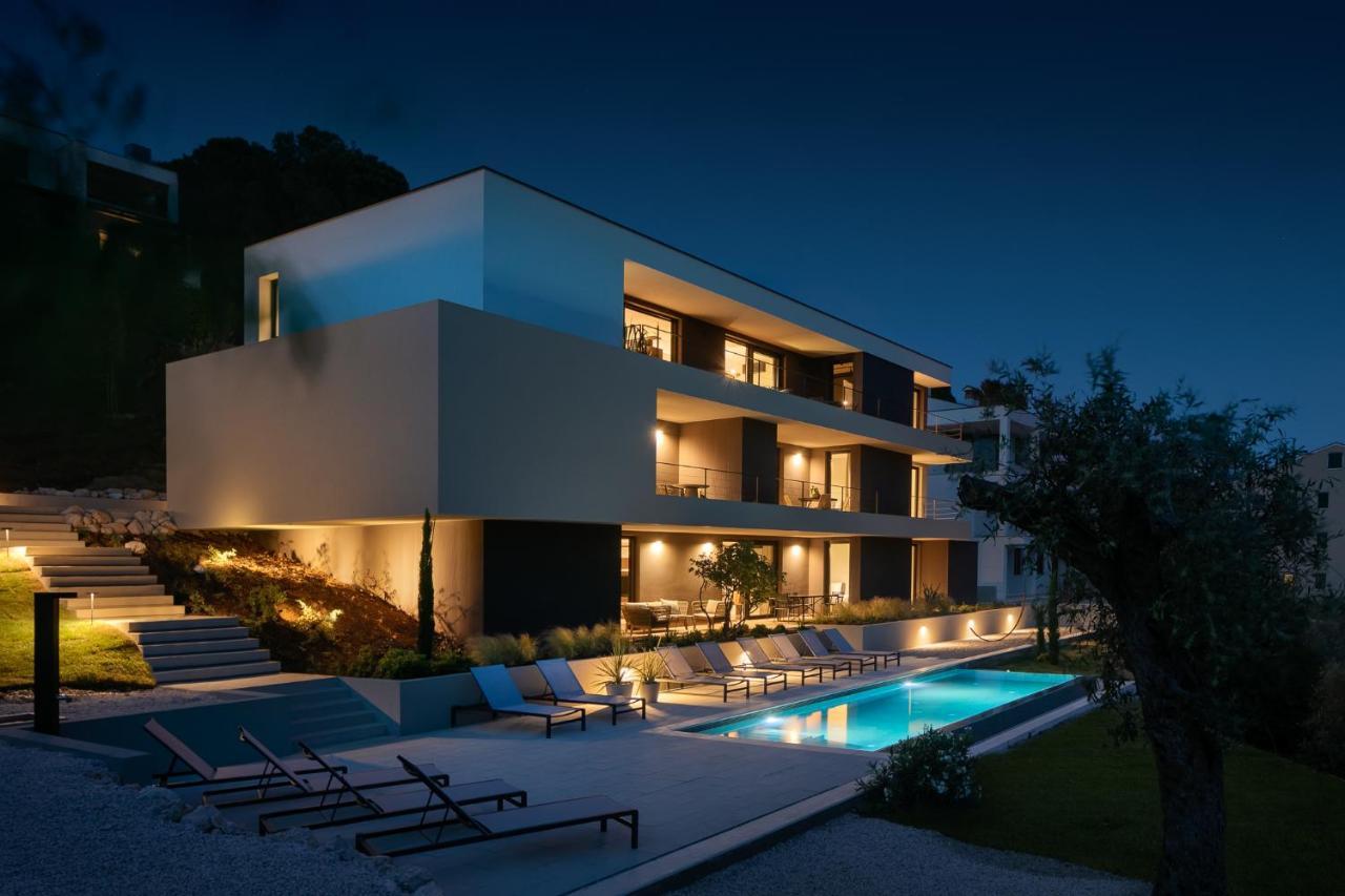 Oltremare Apartments With Pool Rabac Esterno foto